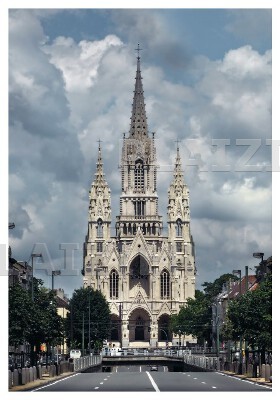 Onze- Lieve-Vrouw kerk van Laken, Brussel (p 5136)