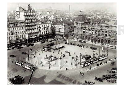 Place Rogier, Brussels, 1925 (p 5139)