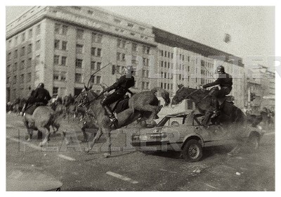 Demonstration metalworkers, Brussels 1982 (p 2842)