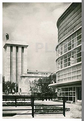 Pavillons allemand et belge, Expo univers. Paris 1937 (p 5945)