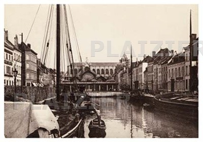 Le Vieux Canal, Marché aux Poissons, Bruxelles (p 5147)
