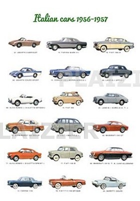 Italiaanse auto's 1956-1957 (p 6029)