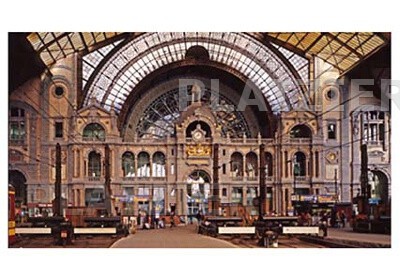 Antwerp, Central Station, before restauration (p 6042)
