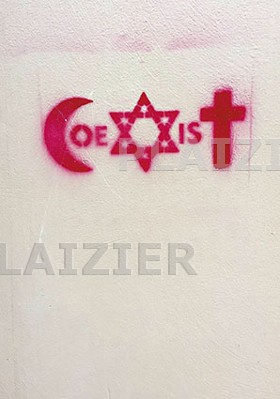 Co exist (wall in Prague) (P6175)