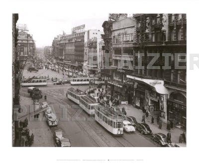 Bruxelles, Place de Brouckère 1955 (a 0007)