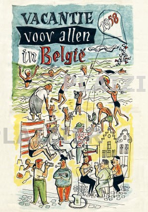 Vacantie voor allen in België, 1958 (p5217)