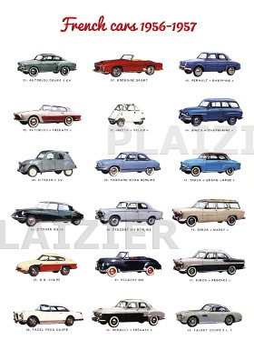 French cars 1956-1957 (p 6268)